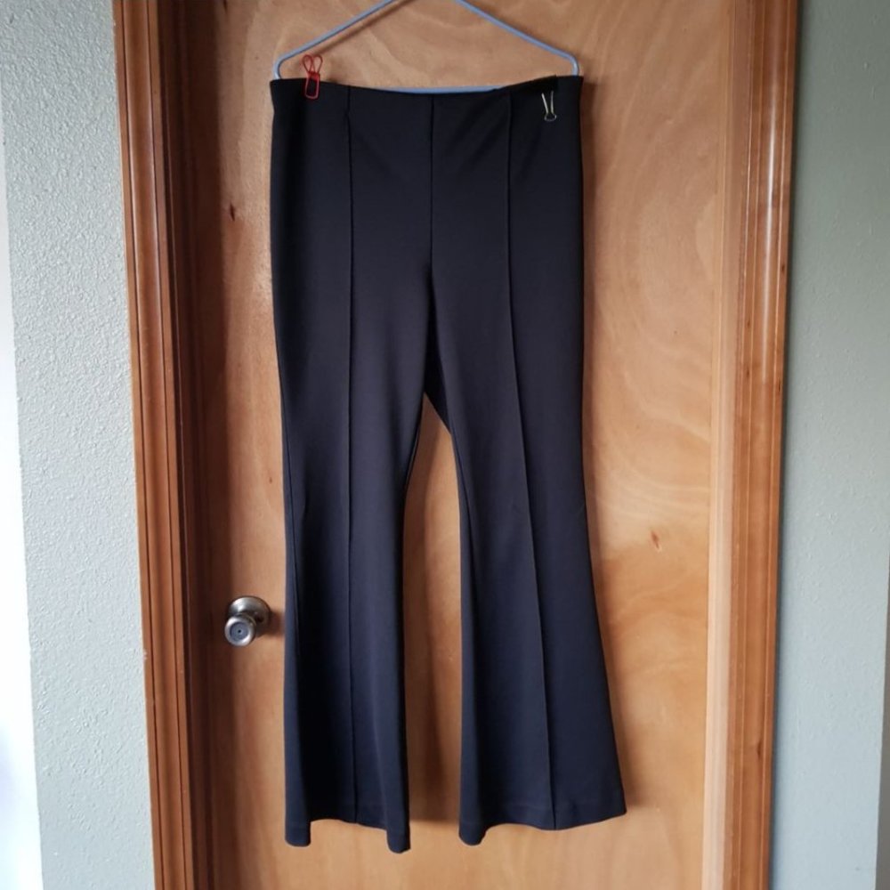 Elastic Waist bell bottoms business/party pants